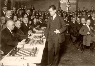 Esibizione di Capablanca (1930 circa)